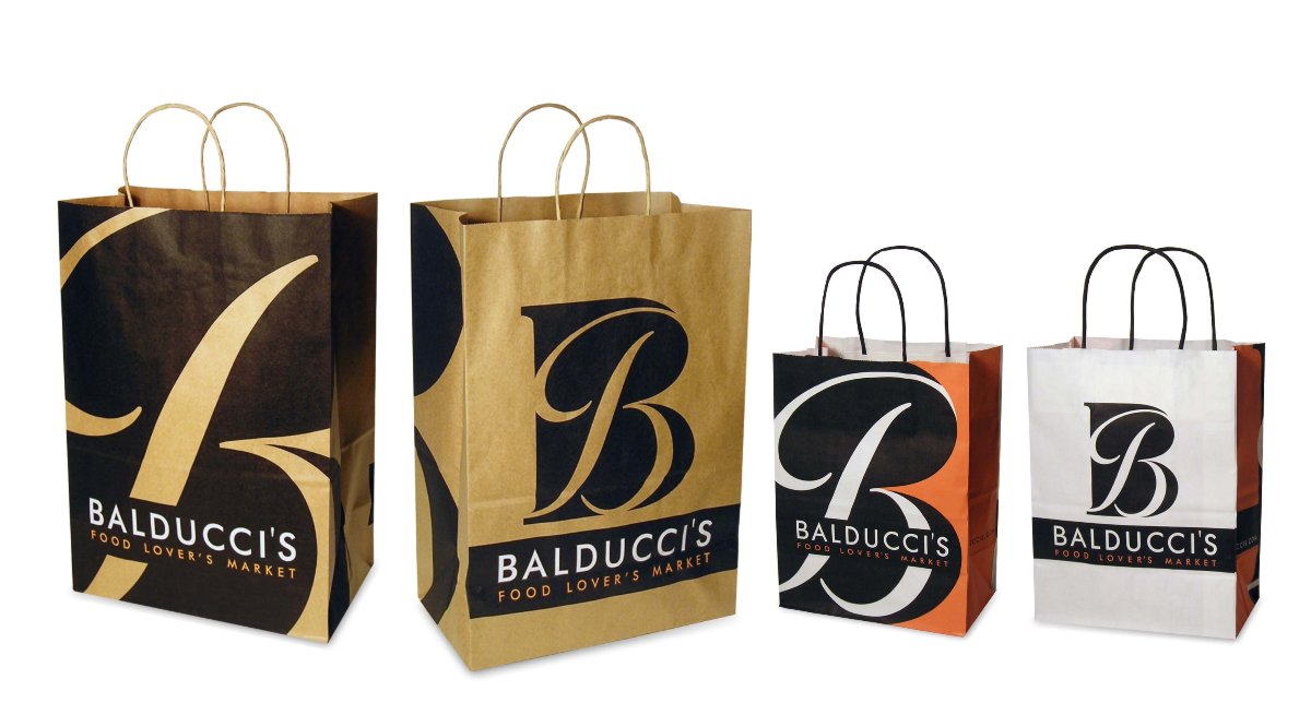 Balducci’s Food Lover’s Market was founded in 1916 in New York City and was one of the first specialty food stores in the United States. Mark Ksiazewski at Centre Street Creative provided design and direction of the comprehensive brand portfolio through two decades of growth, mergers and acquisitions, ten chief executive officers and ten marketing directors. This opening slide shows the design of large and small grocery bags that have complementary but different designs on each side with bold graphics designed specifically to be eye catching across a busy New York street or in any suburban neighborhood. Bold black and white graphic variations of the cursive Balducci B icon create a handsome, special and gift-like style that creates a premium modern cache for avid food lovers. 